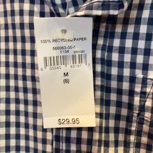 Boys size 8 Gap plaid button down shirt